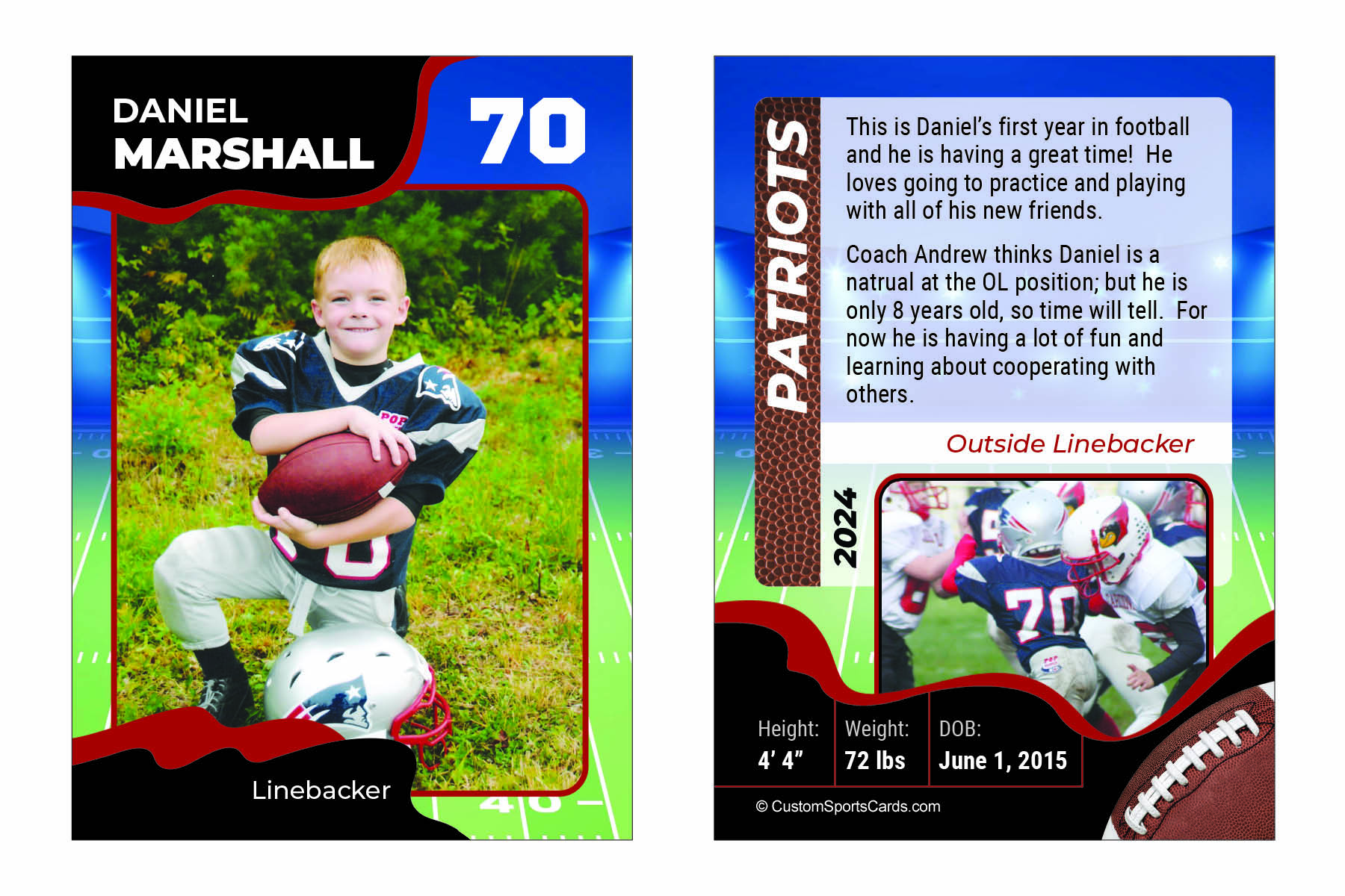 Custom Sports Cards | Home | Customsportscards.com
